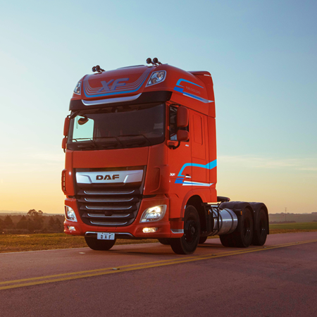 Novo DAF XF Aurora Orange