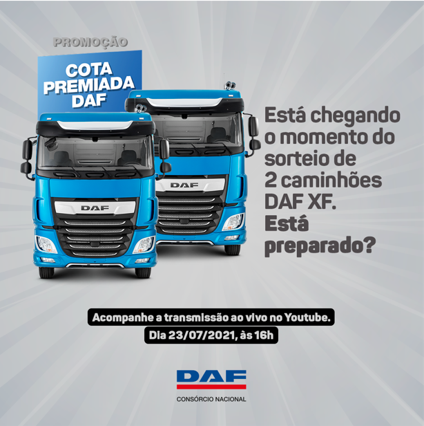 Promoção Cota Premiada DAF XF