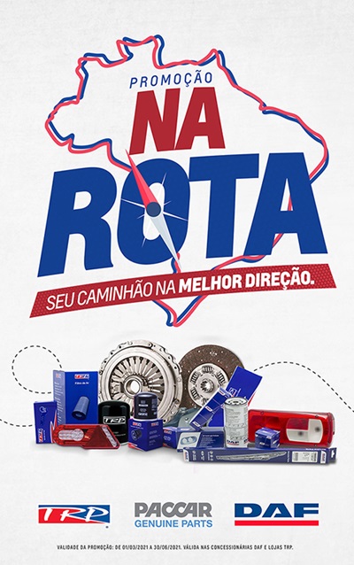 Banner da Promoção Na Rota