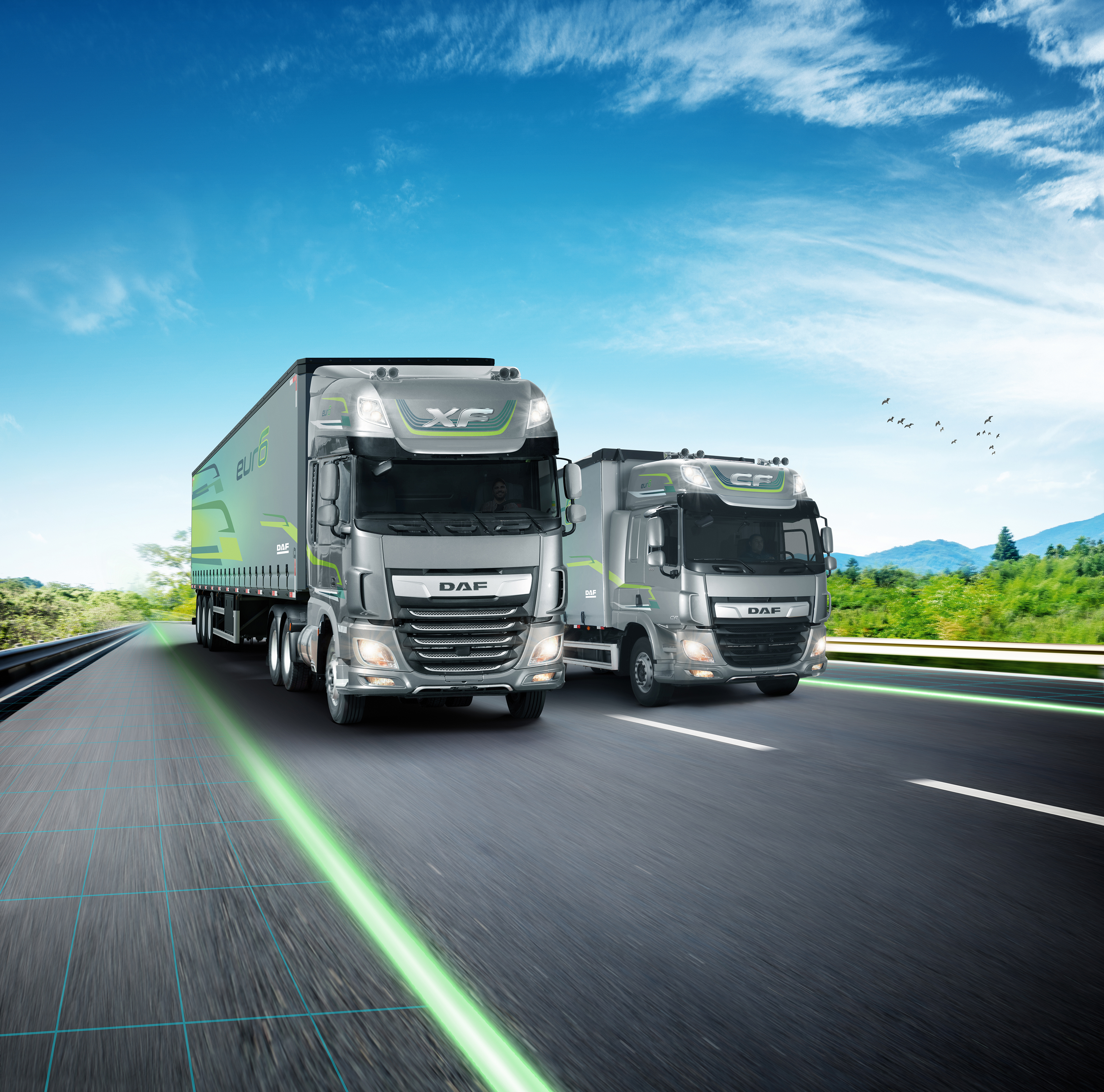 DAF lança linha de caminhões Euro 6 com novo motor PX-7