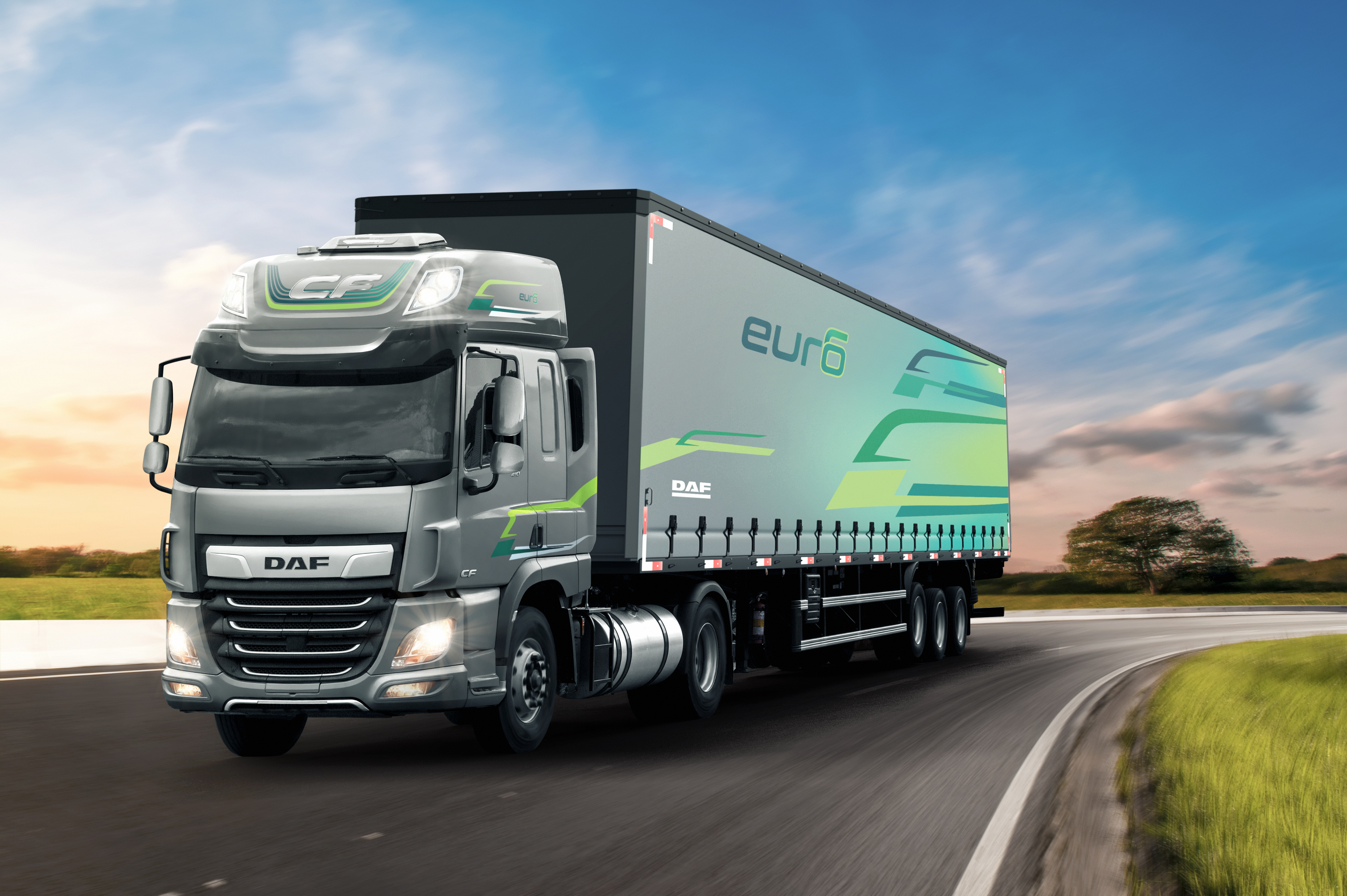 DAF lança linha de caminhões Euro 6 com novo motor PX-7