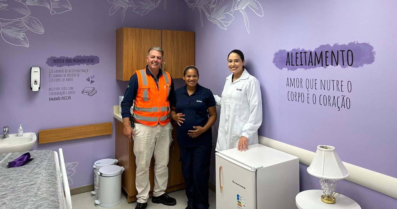 DAF inaugura sala de apoio a amamentacao na fabrica em Ponta Grossa