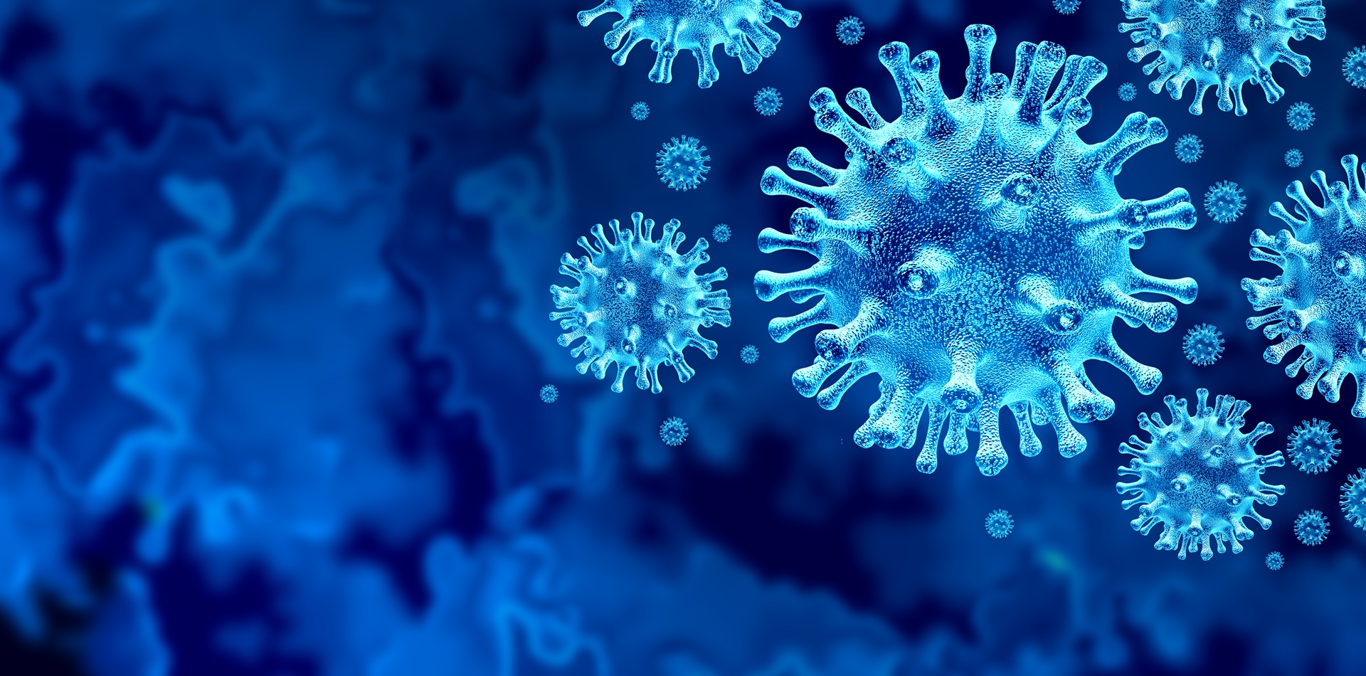 Imagem Cover Corona Virus Azul