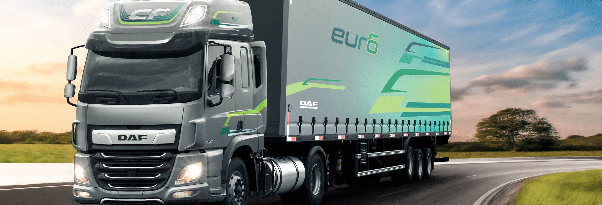 DAF lança os caminhões CF e XF com motores Euro 6 na Fenatran