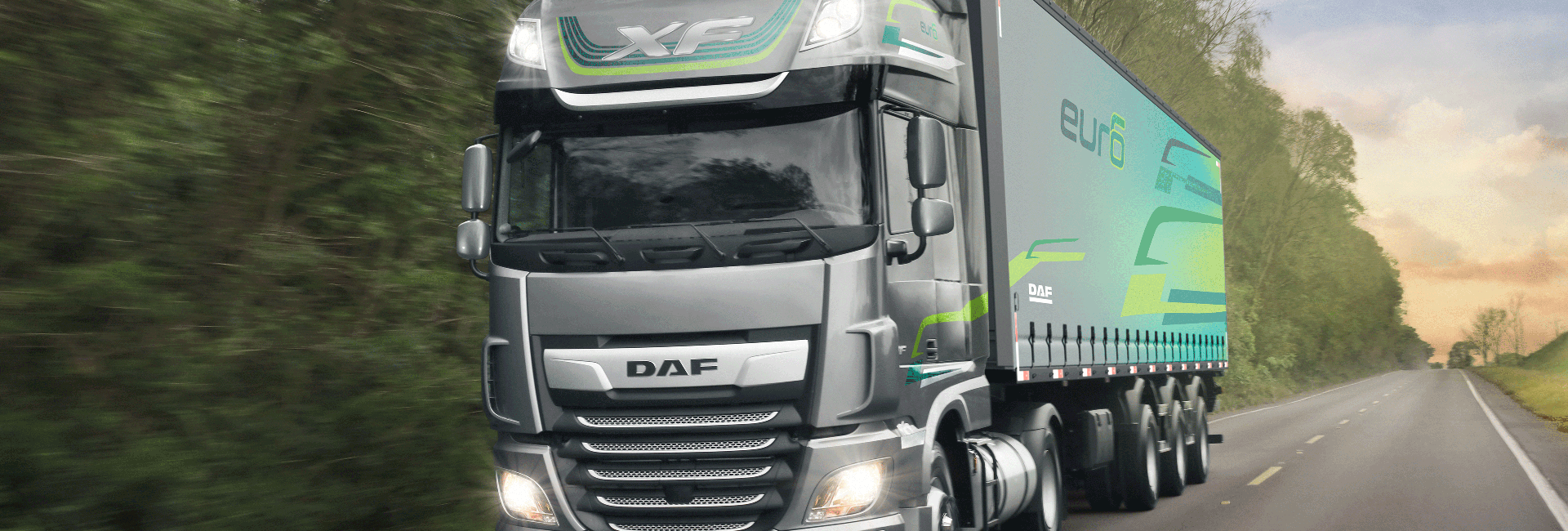 DAF XF Iron grey