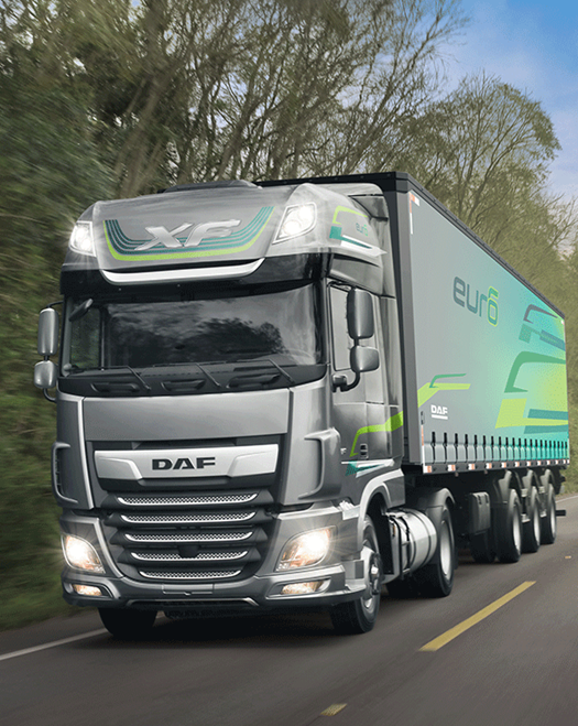DAF lança linha de caminhões Euro 6 com novo motor PX-7