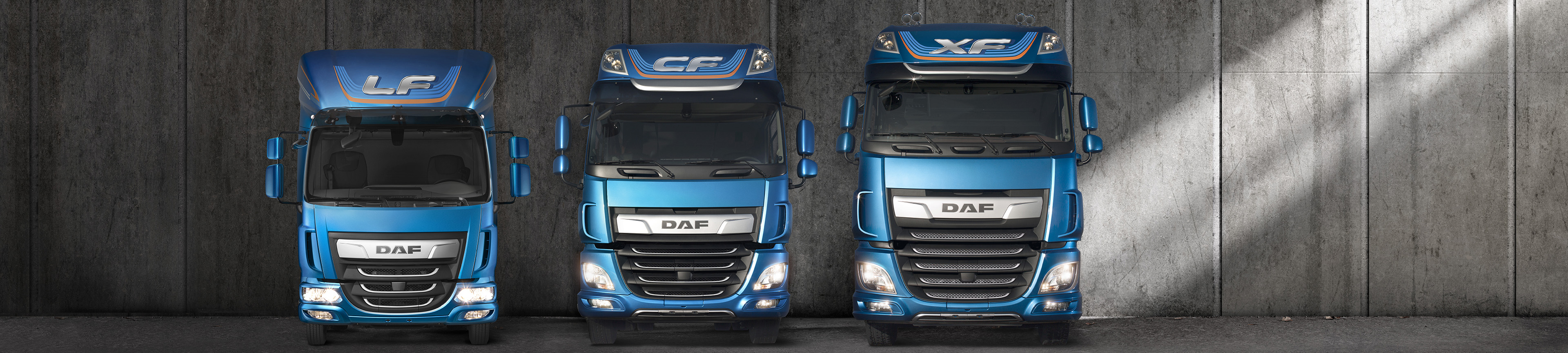 DAF Euro 6 model range