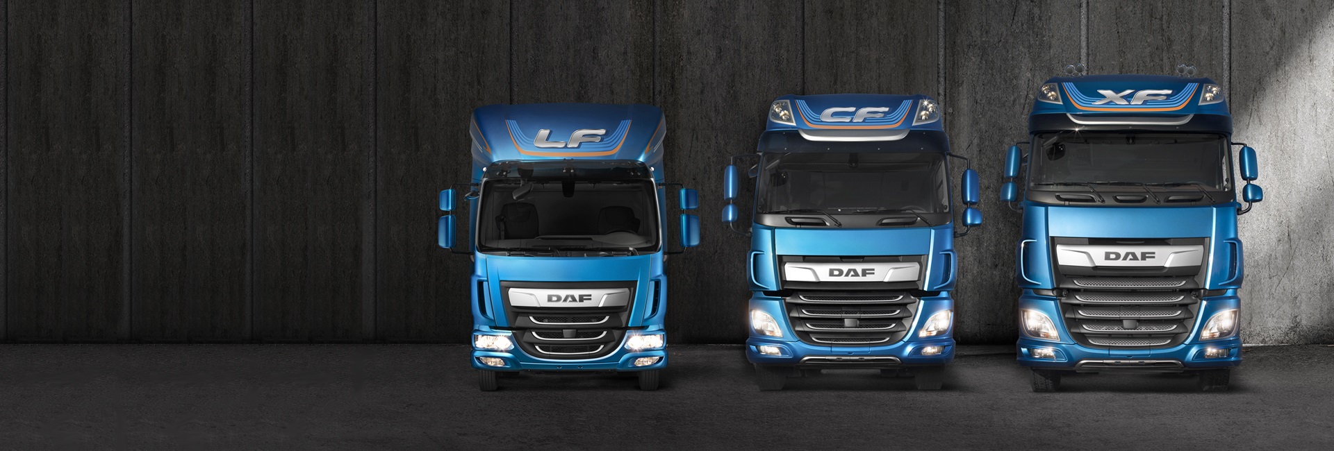 DAF Euro 6 model range