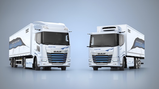 DAF XD Electric and DAF XF Electric